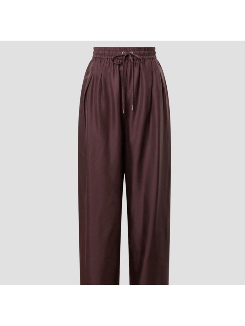 Silk Laundry Twill Slouch Pants